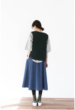 joga:attractive waffle knit vest(green,brown)원산지koreaPrice 36,500 won