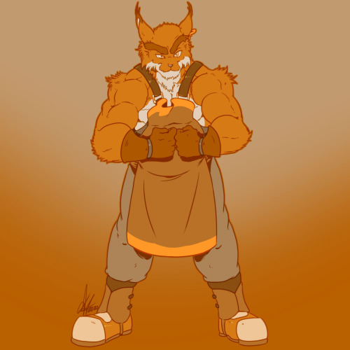 More Pics Of Aidan, My Blacksmith Lynx By Tidekeeper On Twitter