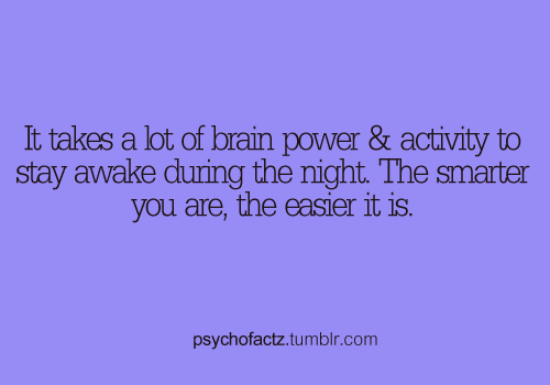 psychofactz:  More Facts on Psychofacts :)  So proud! XD