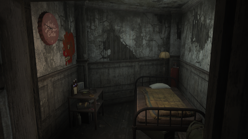 The Bed In Hancock's Room Should Have Been Fixed. Fahrenheit Should Have Her Own Room Instead Of Falling