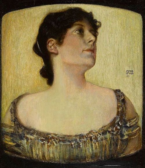 Bildnis Frau Mary Stuck by Franz von Stuck, 1899