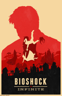 videogamenostalgia:  Bioshock Infinite poster