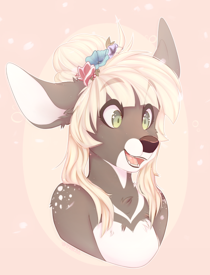fauxll:   deer :0finished com for panpanpandora !  &lt;3