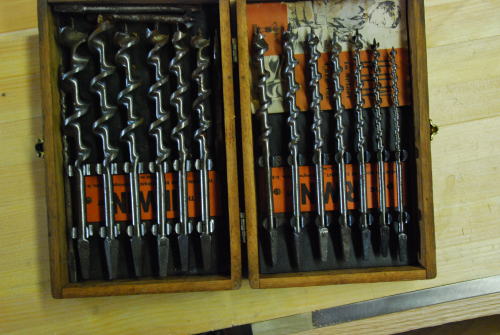 peonywoodworks:  A 1950 Irwin Bit Set I received as a Christmas Present from my father-in-law. 