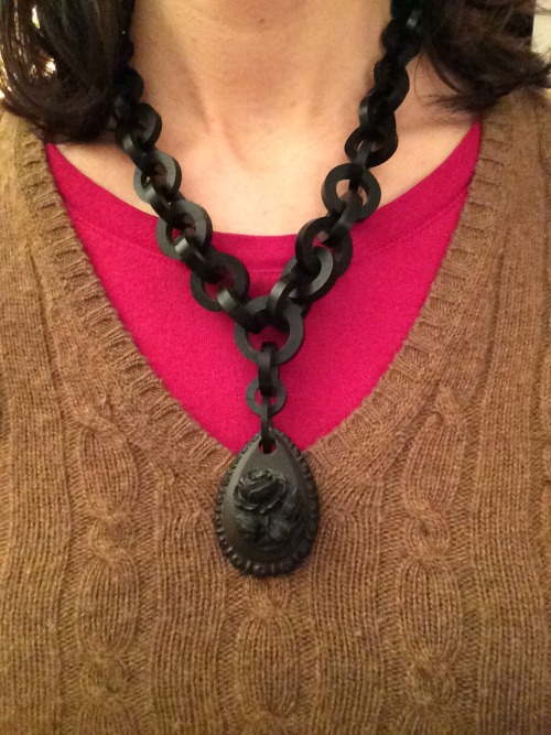 Vulcanite Necklace and How To Wear it!