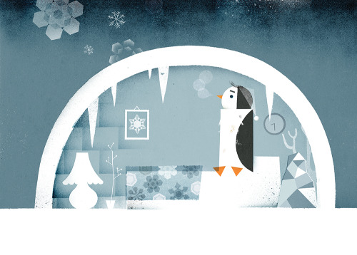 &ldquo;Le Pingouin qui avait froid&rdquo; Philip Giordano PictureBook. 25,2 x 1 x 34,6 cm Edition Mi