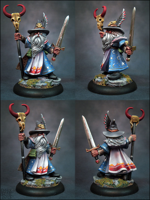 urbananchorite:darkstarminis:Finished up the Talisman 3rd edition Wizard yesterday.  Part of an ongo