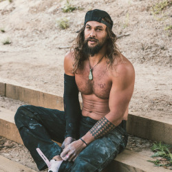 fuzzielogic:Jason Momoa photographed by Bearcam