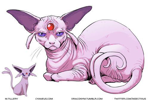 draconym:Espeon is my favorite eeveelution