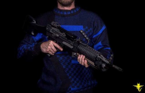 libertybill:  mk-ultra-armory:  Cold weather is upon us, so let’s bring out the sweaters and LMGs  ‘Tis the season. 