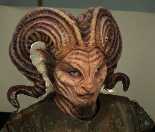 The Satyr created by Millennium FX for the BBC series “Wizards vs. Aliens”. #MonsterSuitMonday