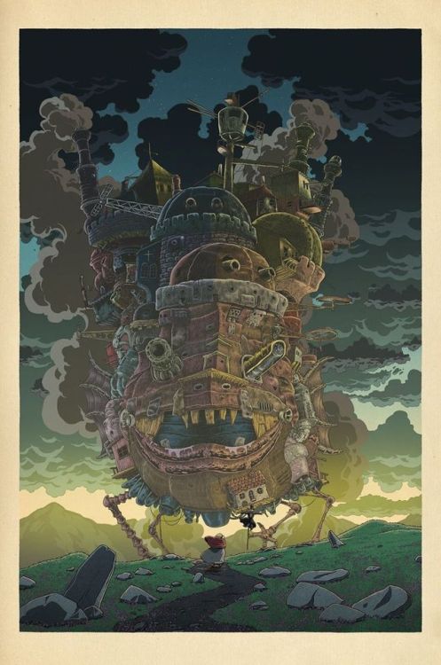 cineheroes: Hayao Miyazaki’s films by Bill Mudron &lt;3 &lt;3 &lt;3