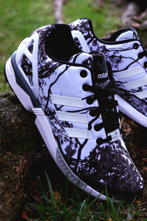 unstablefragments:  adidas ZX Flux “Tree” by extrabutterny Buy it @ adidas US | adidas UK 