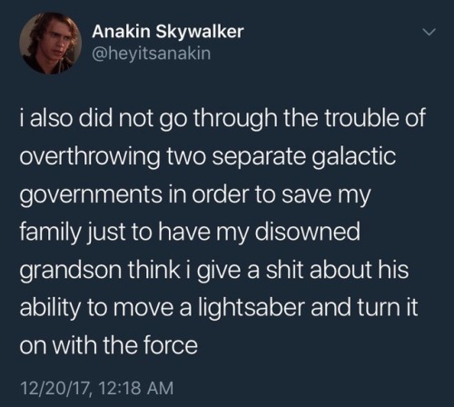 skywalker-boys:Anakin is one of us