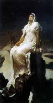 pre-raphaelisme:  The Spirit of the Summit by Frederic Lord Leighton