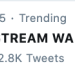 STREAM WALLS is trending in Brazil! - 21.10