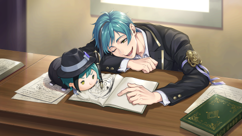 Twisted Wonderland-Floyd Leech Having A Crush On Yuu! >