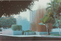 avtavr:Jesus Rafael Soto (b.1923): Extension into Water, 1973. Maracaibo, Venezuela.