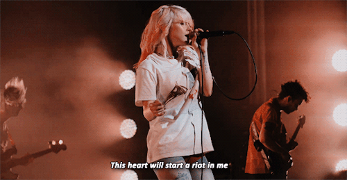 hayleywilliamsdaily:Why do we like to hurt so much?