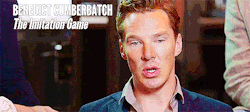 holmesillusion:  Benedict Cumberbatch on playing an “Eccentric Genius” in ‘The Imitation Game’ [x] 