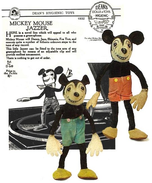 Mickey Mouse jazzer, 1932. Qué cara de pervertido.