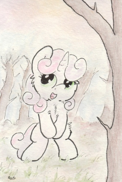 slightlyshade:  Wintry Belle once again!  <3!