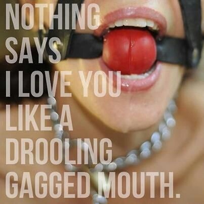 gagged4life:Well, it’s easier to say when the mouth isn’t gagged, really, but I get the point.
