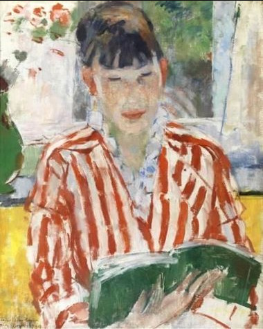 Rik Wouters - lezende vrouw (1913) + Nel Wouters