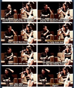 onceoutlawqueen:  Hahahahahahahaha Lana is too much. 😂😂😂😂😂 ||💘👑 ||