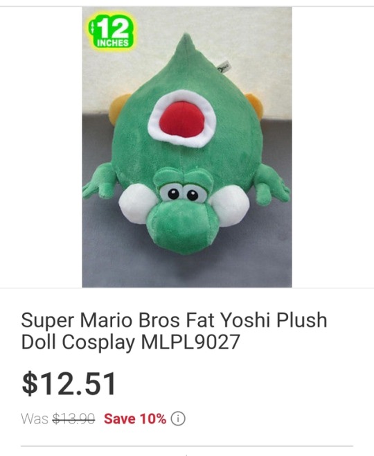 beeg yoshi plush