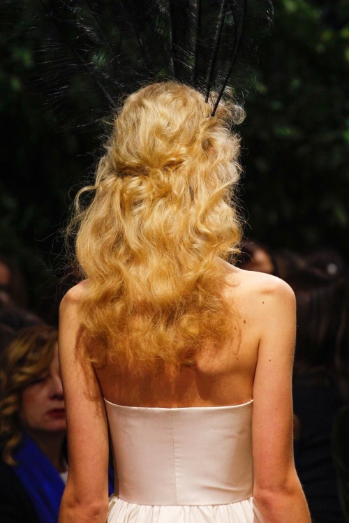 Maria Grazia Chiuri for Christian Dior Spring Couture 2017 - Hair Details