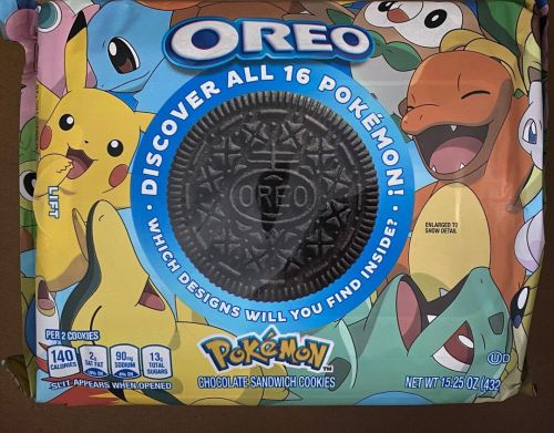 Have you caught them all? #pokemonoreos #pokemon #limitededitionoreos #cookies #yello80s #gottacatch