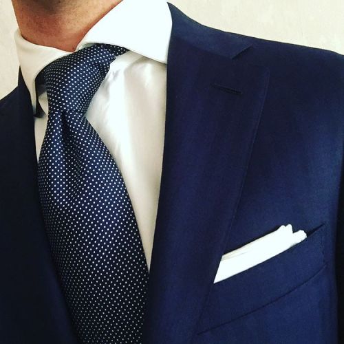 Mabro #mtm suit with a #Dormeuil fabric