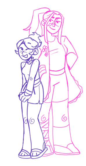 I Doodled The Whole DR1 Cast 