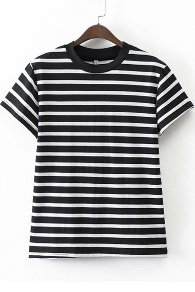 sneakysnorkel:  Fashion Tops. oil paiting  \  alien  \  print cat  \  letters  \  cat alien  \  stripes  \  cat 