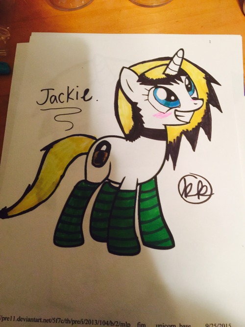These Are Jackies Drawings So I Suggest Getting As Close As Possible, In The Color, Mane Style (with
