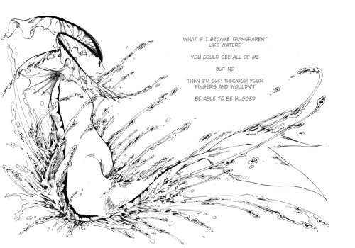 aisuhanas:  “But it’s lonely not being able to ever meet you again, so come talk to me every now and then, and even though you can’t pet my head,  nor can we sleep together anymore, I want to be your friend” 