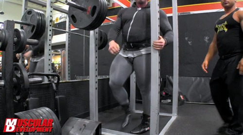 roidsville-zoo:  Justin Lovato - workout erection 