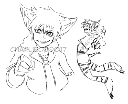 chachacharlieco:  Monster Sora?THIS DRAWING IS BASED OFF A RUMOUR THAT GOT LEAKED RECENTLY. I’m not sure if it’s real or not.that aside, i’m just really excited for a monsters inc world.