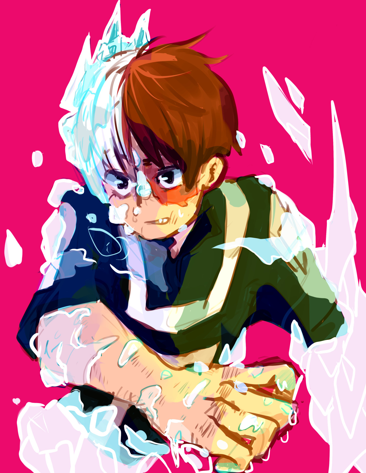 burbiart:  aasdlfhLDJFG FINISHED, EVERYONE BUT URARAKA WAS A PAIN TO COLOR ;; (esp