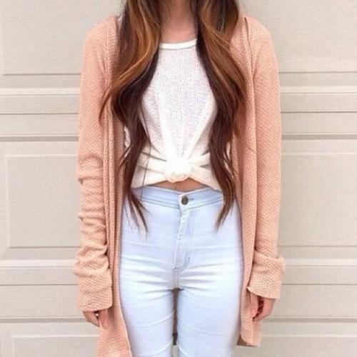 fashionsensexoxo:  Cardigan - HERE Jeans - HERE 