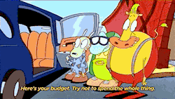 rmlgifs:  Here’s your budget. Try not to spend the whole thing.