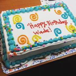 DAY SEVENTY-NINE. An ice cream cake to coolly celebrate @zenmac&rsquo;s birthday! #the100