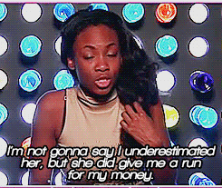 bgcflawdess:  I love moments like this where Bad Girls can admit they fucked up and make up. Tiana definitely went up in the ranks for me this episode.