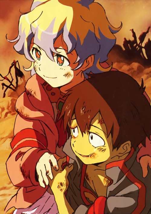 as-warm-as-choco:  GURREN LAGANN / Official Art by SHINAGAWA HIROKI (品川 宏樹) (pt. 4)    