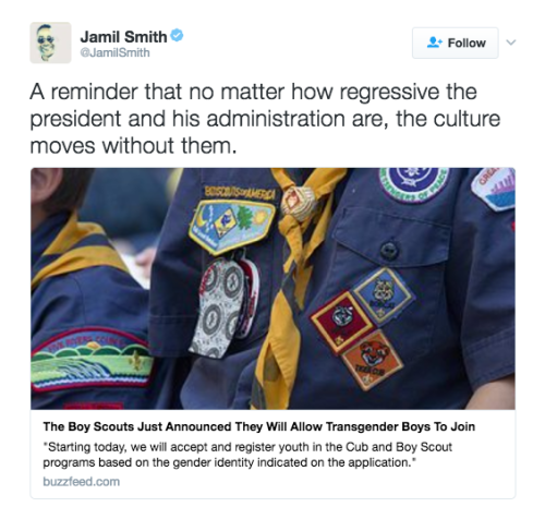 refinery29: Transgender boys are now allowed in the Boy Scouts thanks in large part to one brave kid