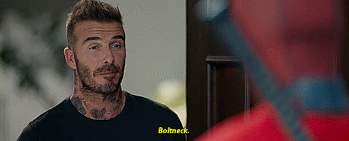itsprismatic:With Apologies to David BeckhamDeadpool 2 (2018) | dir. David Leitch