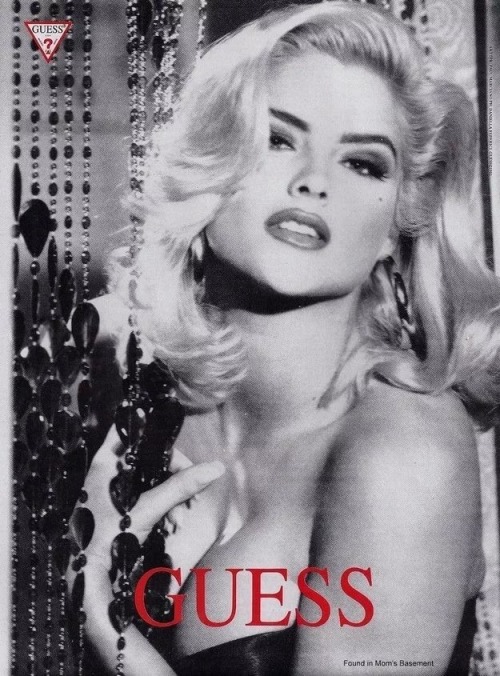 Anna Nicole Smith For Guess Jeans (1992)