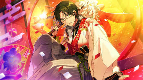 ensemblestars:Keito Hasumi | New Year CG