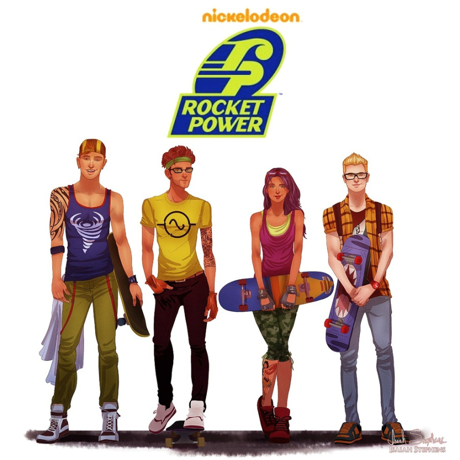 yulfoacidblr:Un Artista de Tumblr visionó varios dibujos animados de los 90’s